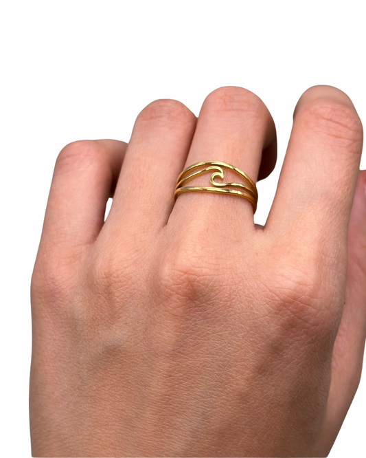 Gold Nazare Ring