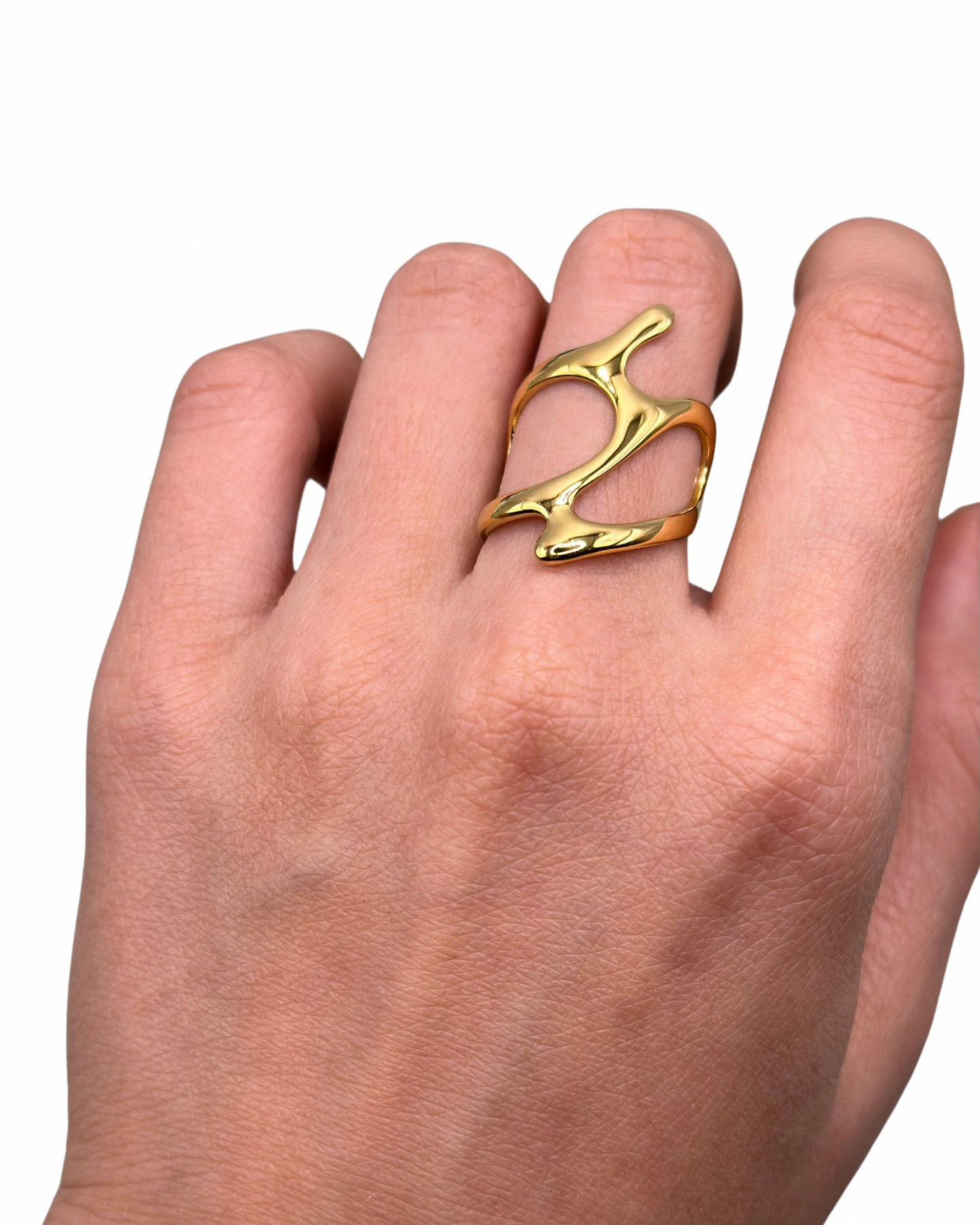 Gold Blender Ring