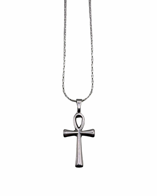 Silver Ankh Chain