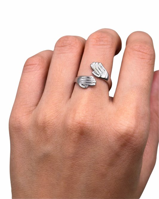 Silver Alms Ring