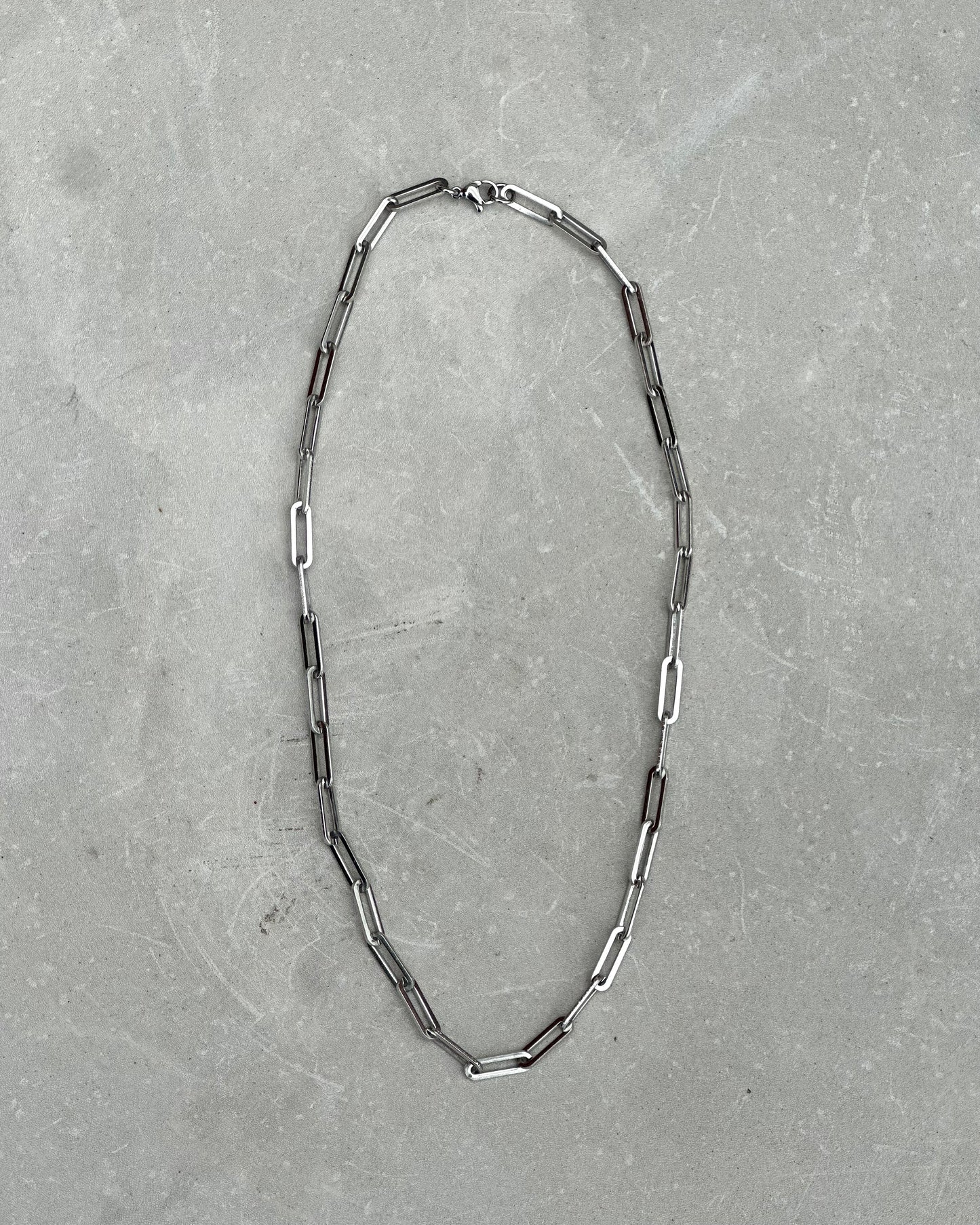 Silver Link Chain Necklace