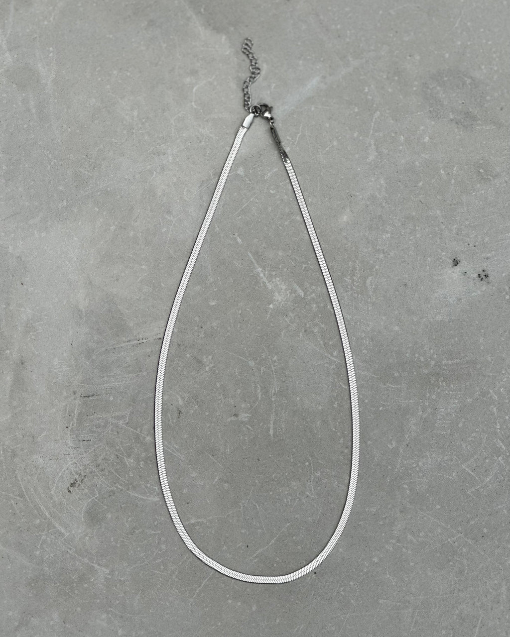 Silver Snake Chain Necklace