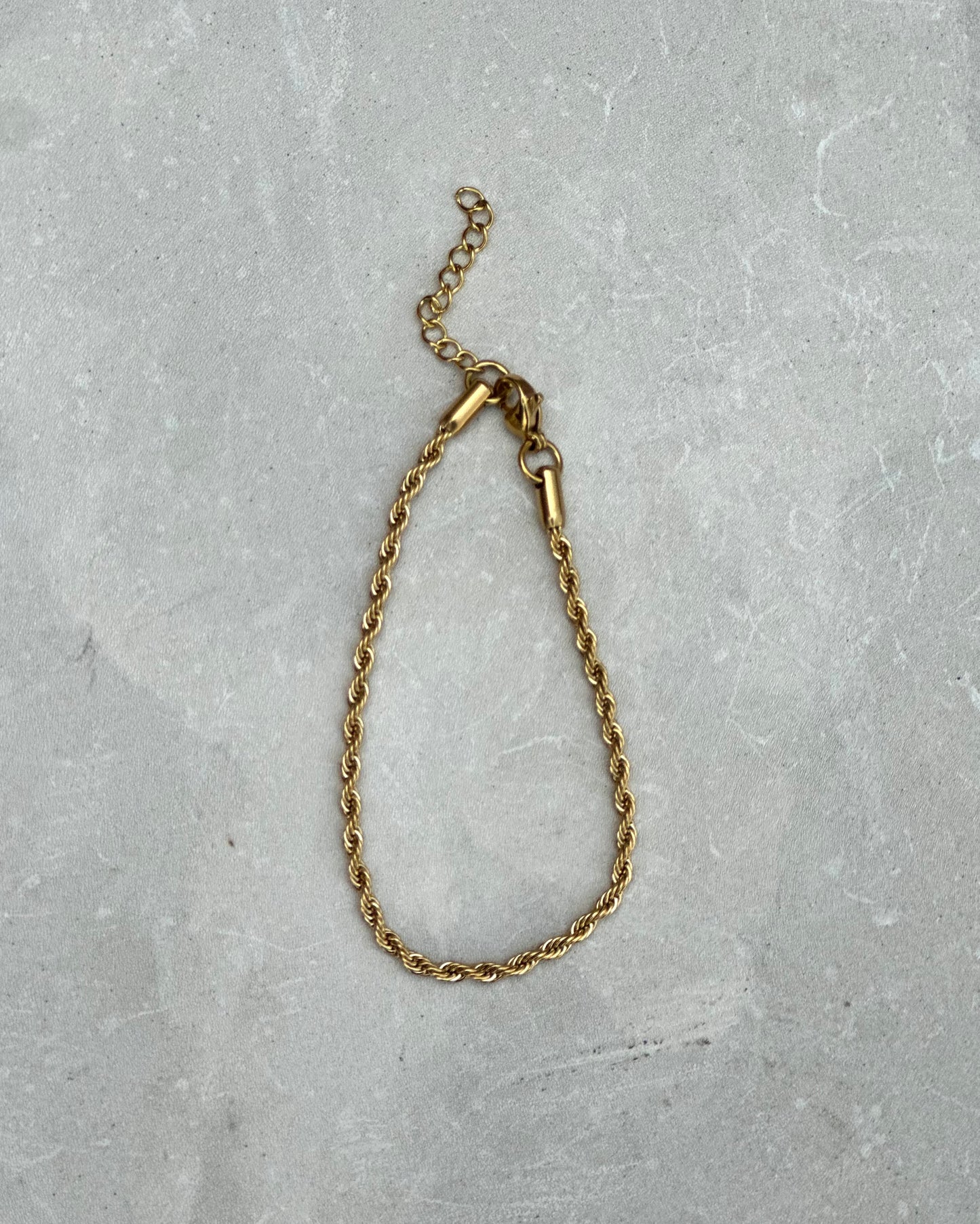 Gold Rope Bracelet