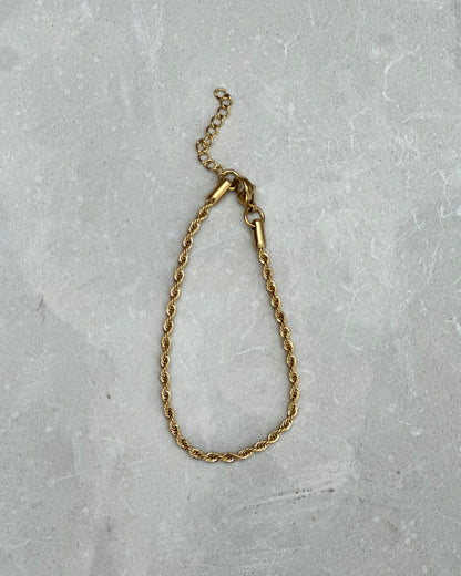 Gold Rope Bracelet