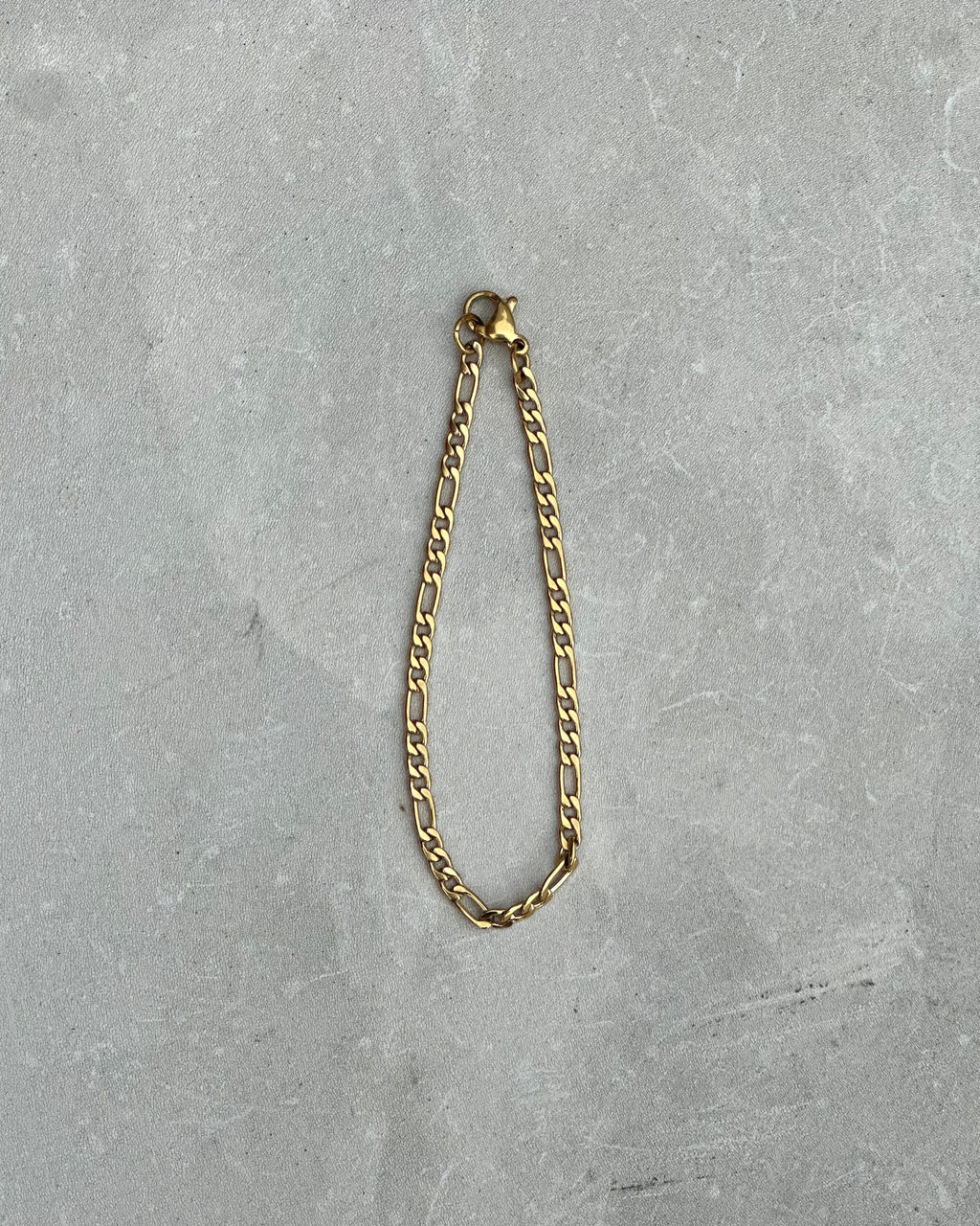 Gold Figaro Bracelet