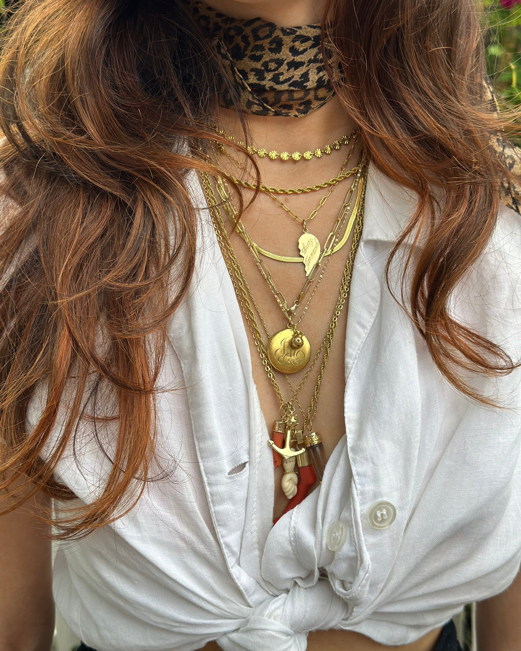 Gold Rope Necklace