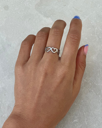 Silver Amour Ring