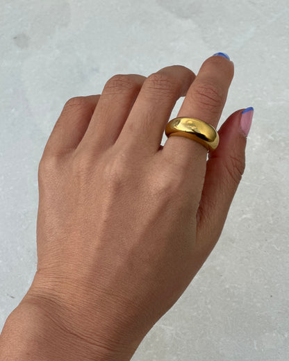 Gold Chrome Ring