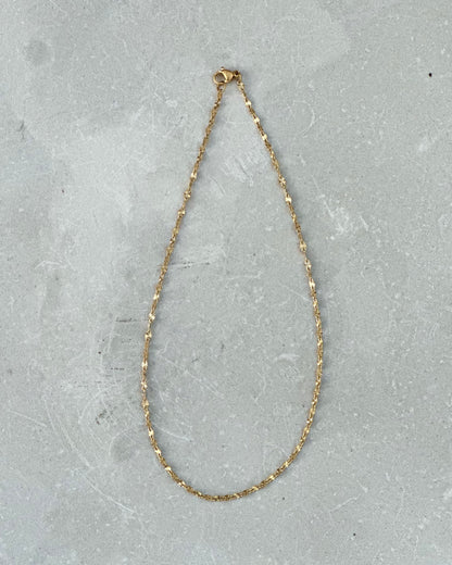 Gold Glitter Necklace