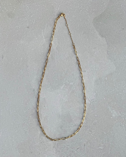 Gold Mini Link Necklace