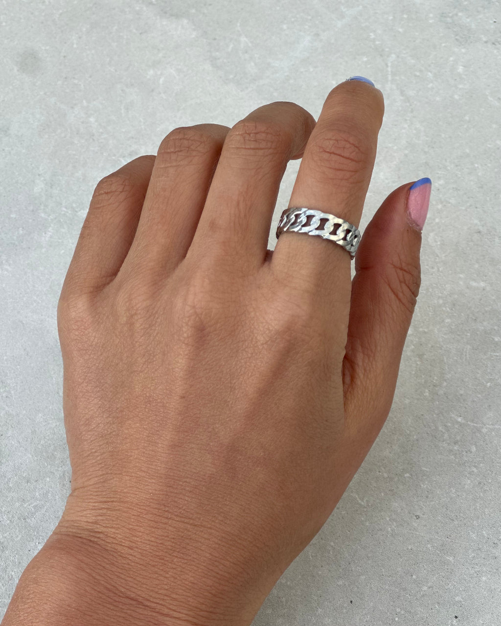 Silver Kara Ring