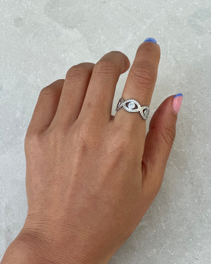 Silver Arlo Ring