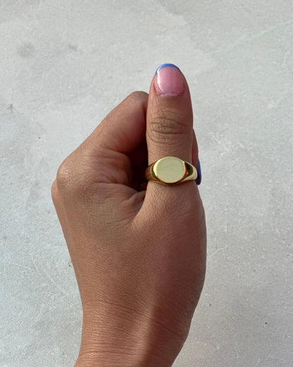 Gold Signet Ring