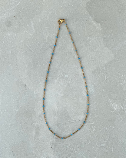 Blue Colour Pop Necklace