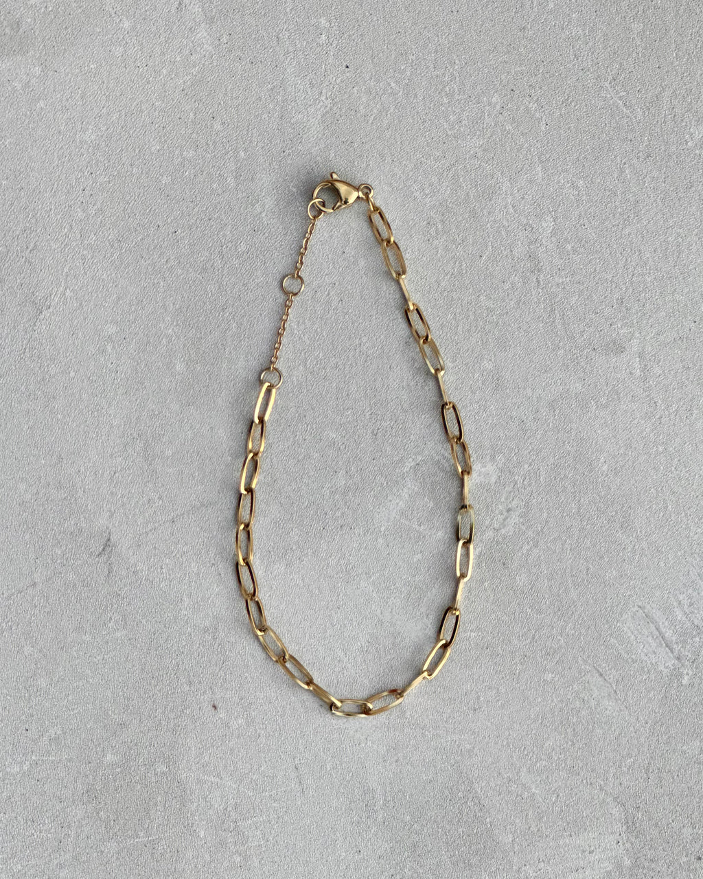 Gold Mini Link Bracelet