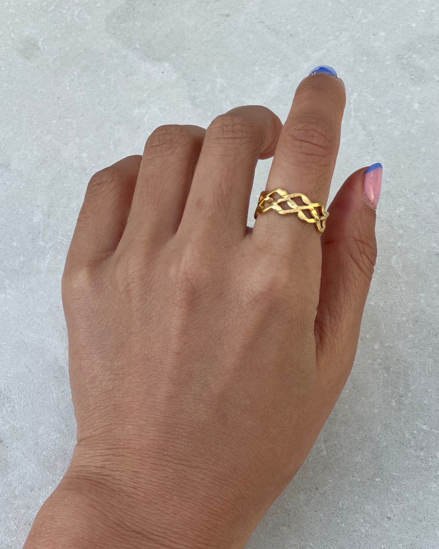 Gold Capri Ring